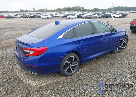 2018 Honda Accord Sport из США, поврежденный, VIN 1HGCV1F34JA201287